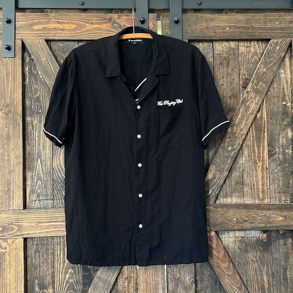 Playboy Outfitters Rayon Camp Shirt In 